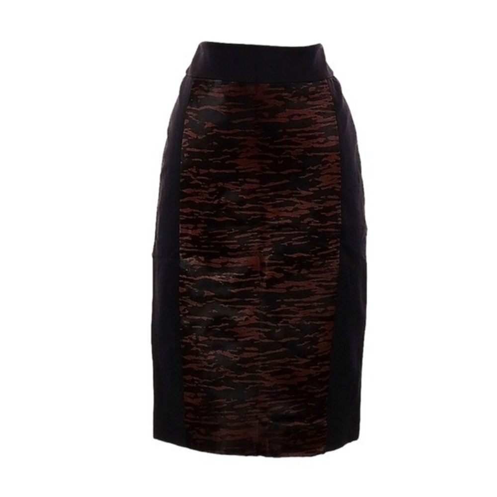 ETCETERA COLOR BLOCK CASUAL SKIRT